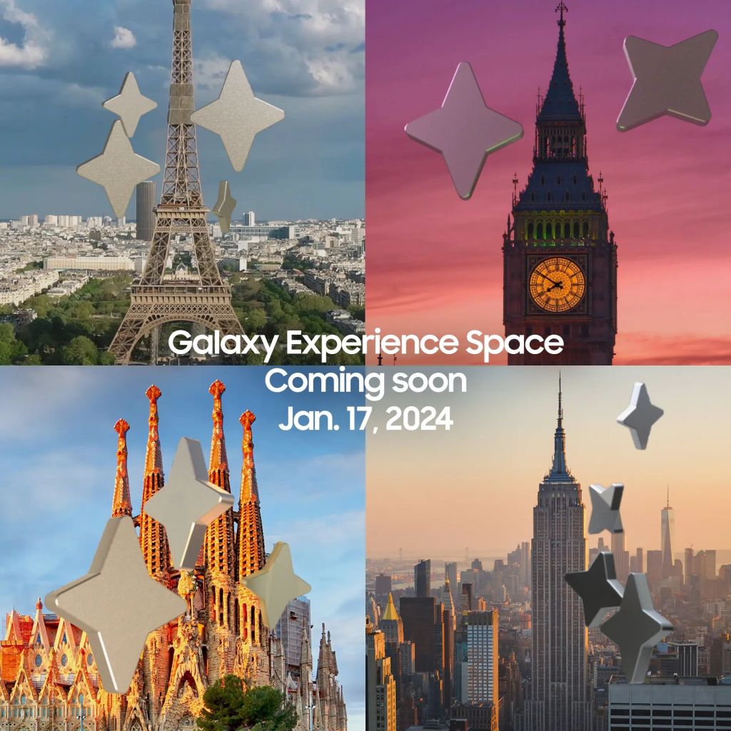 Samsung Galaxy Experience Space Locations where you can experience the Galaxy S24 series