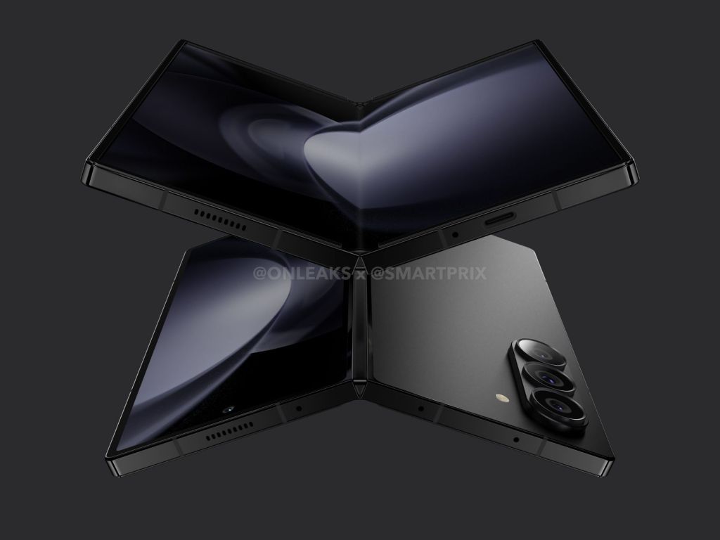 The renderings and dimensions of the Samsung Galaxy Z Fold6