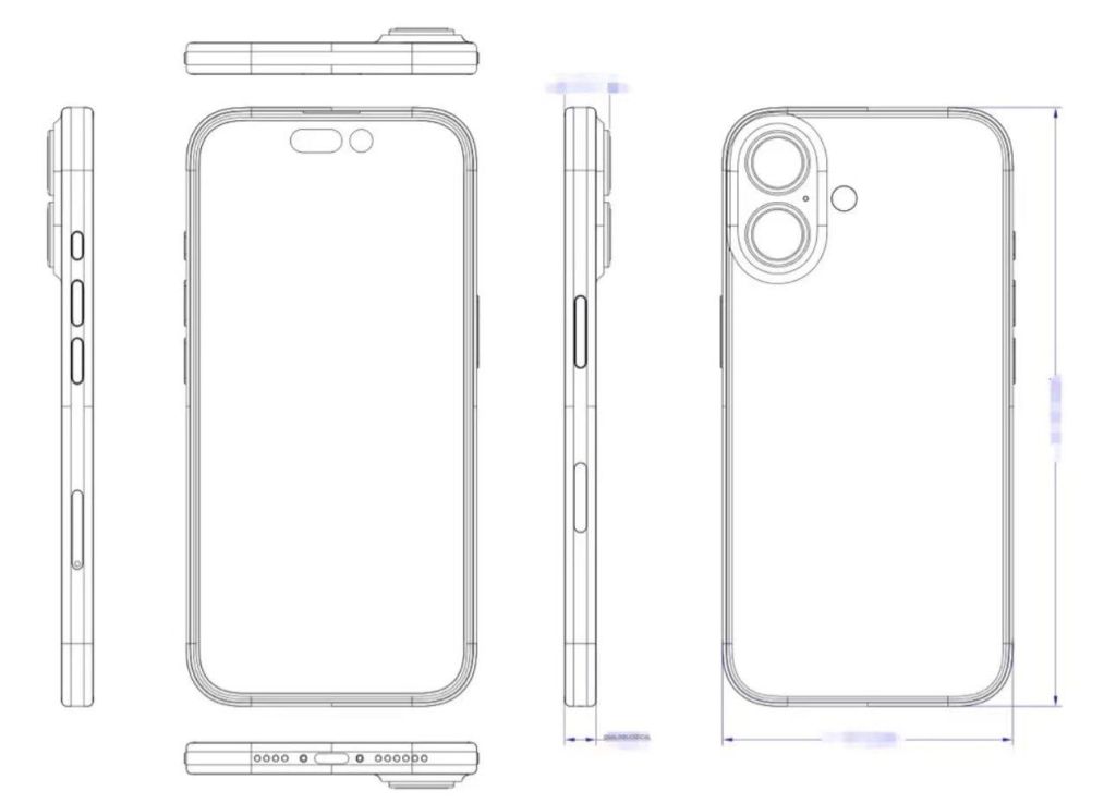 iPhone 16 schematic leak reveals possible design changes