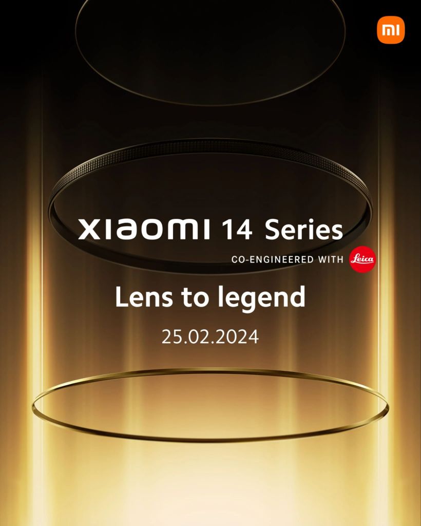 Xiaomi 14 series global launch scheduled